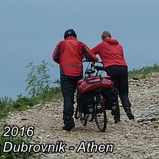 Tour 2016: Dubrovnik (Flughafen) - Athen (Flughafen)